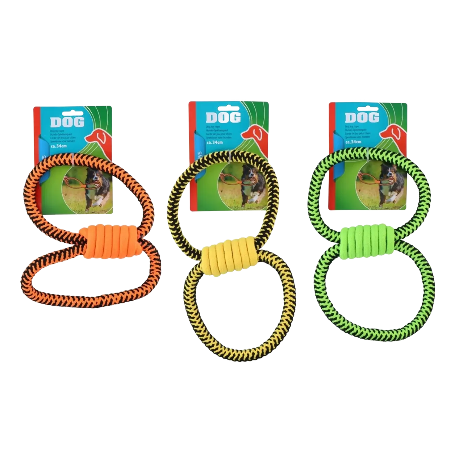 Speeltouw Hond 34 cm