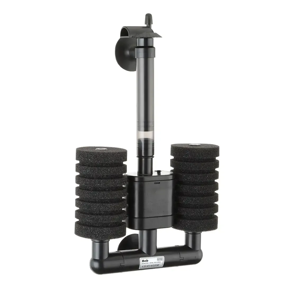 Sponsfilter Bob met Pomp 170L/H Max. 24x14x6,5cm