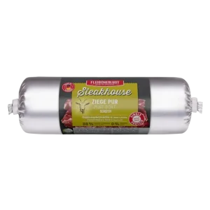 Steakhouse worst Puur Geit 500gr | Gestoomd Vers Vlees