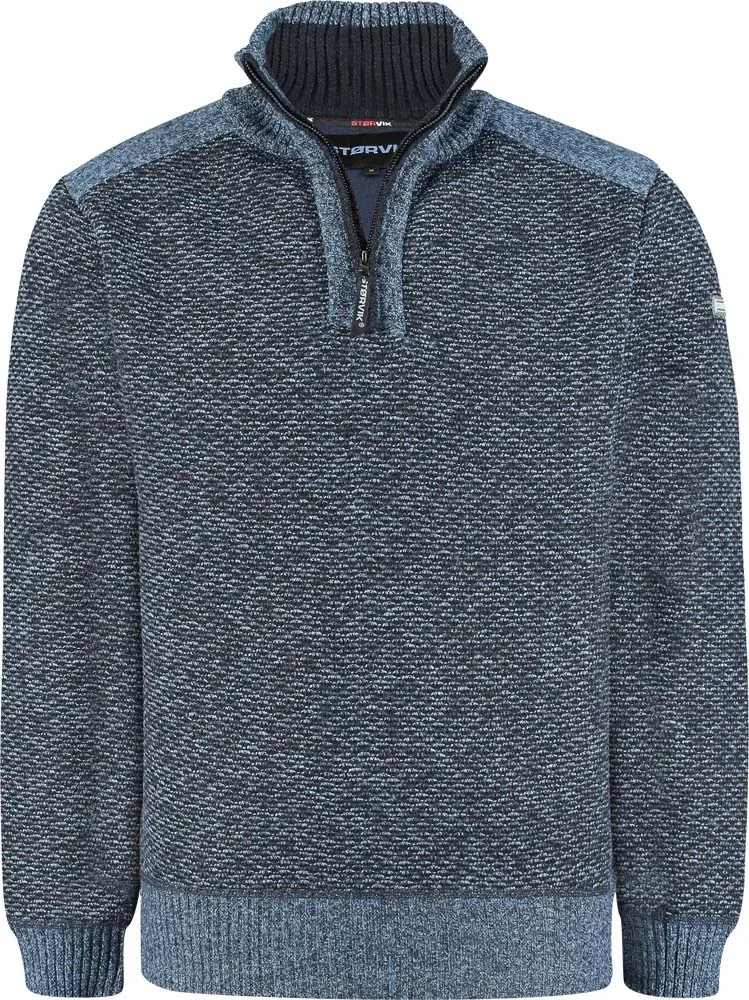 St枚rvik Sem - Trui - Blauw - L