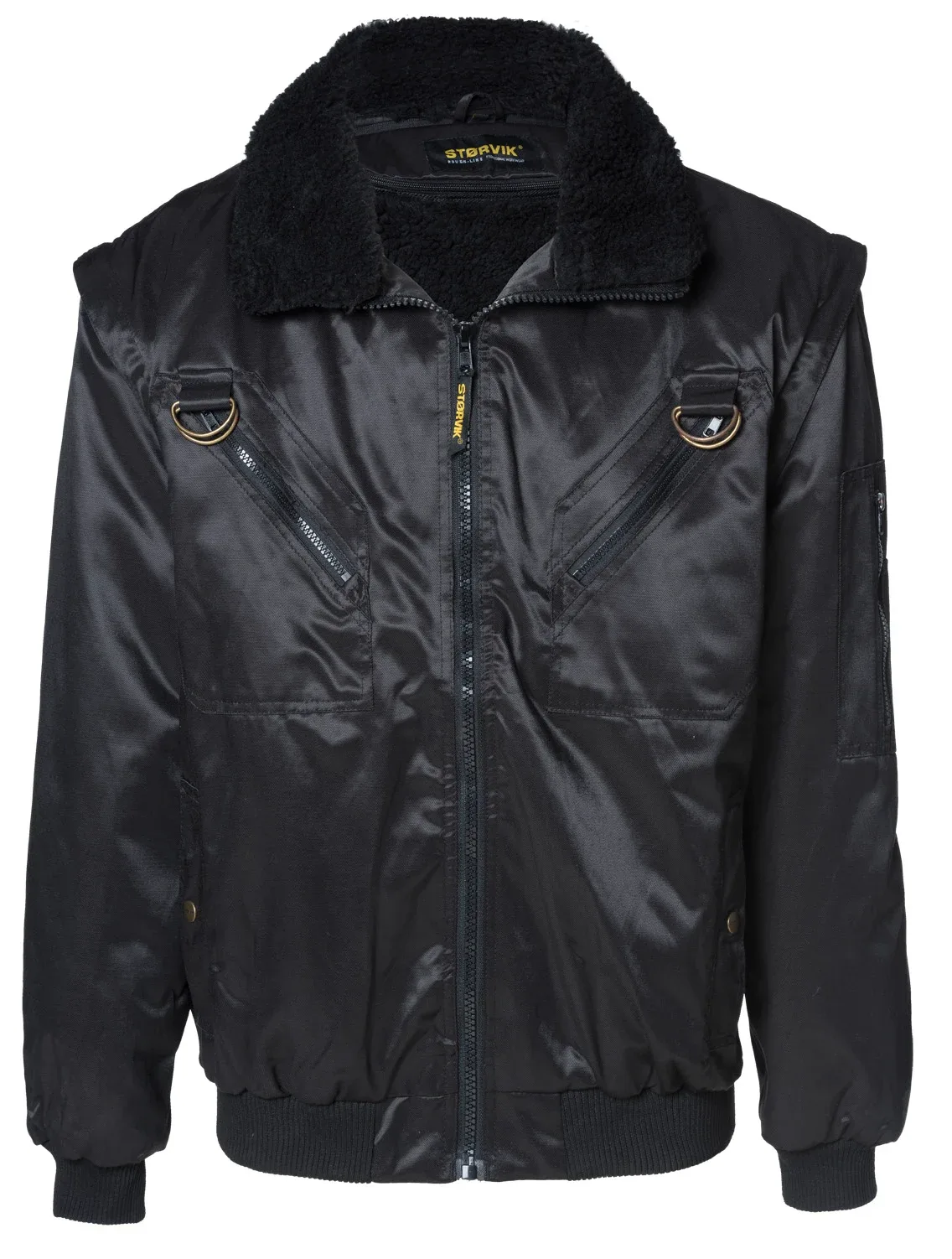 St枚rvik Stockholm - Pilotjack - Heren Jas - zwart - L
