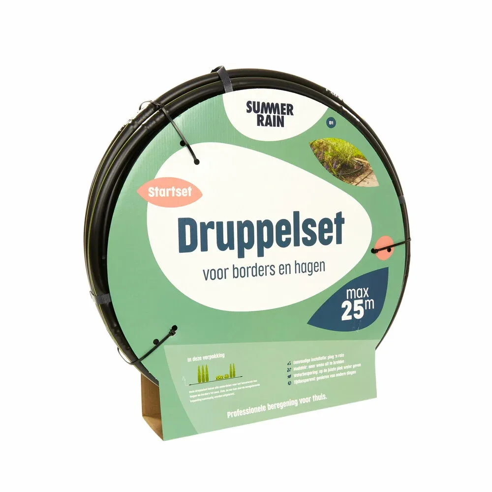 SummerRain Borders en hagen - Druppelset - 50m - 50 m