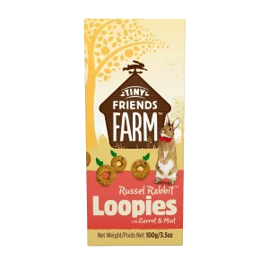 Supreme Tiny Friends Farm Russel Loopies Carrot en Mint 100 g
