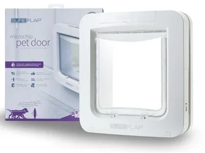Sureflap Kattenluik Microchip Large - Wit