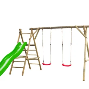 Swing King Noortje - Speeltoestel - Paars - Hout