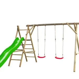 Swing King Noortje - Speeltoestel - Geel - Hout