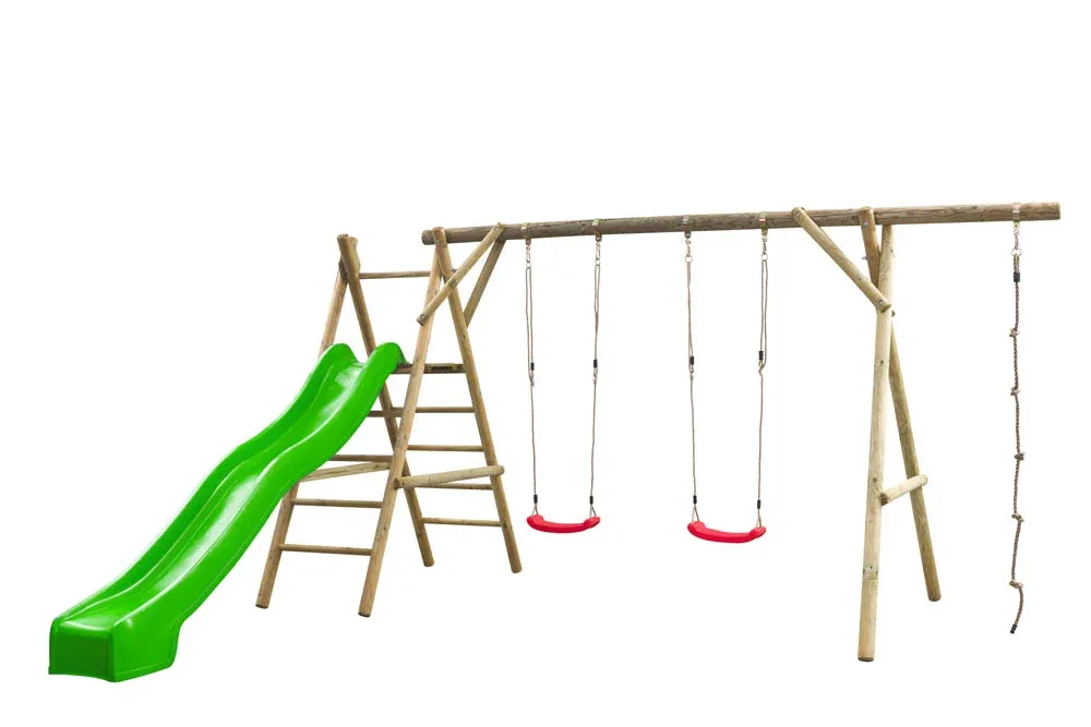 Swing King Noortje - Speeltoestel - Geel - Hout