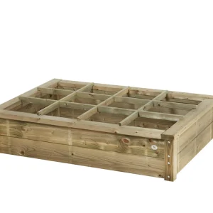 Talen buitenmeubelen - Moestuinbak - 150x100 cm - 31 cm - Blank - 31x150x100 cm