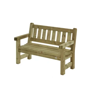 Talen Buitenmeubelen Parkbank Zeist - Bruin - 94x65x135 cm