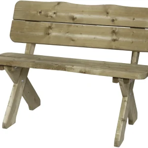 Talen Buitenmeubelen Weidebank - Tuinbank - Bruin - 62x91x170 cm