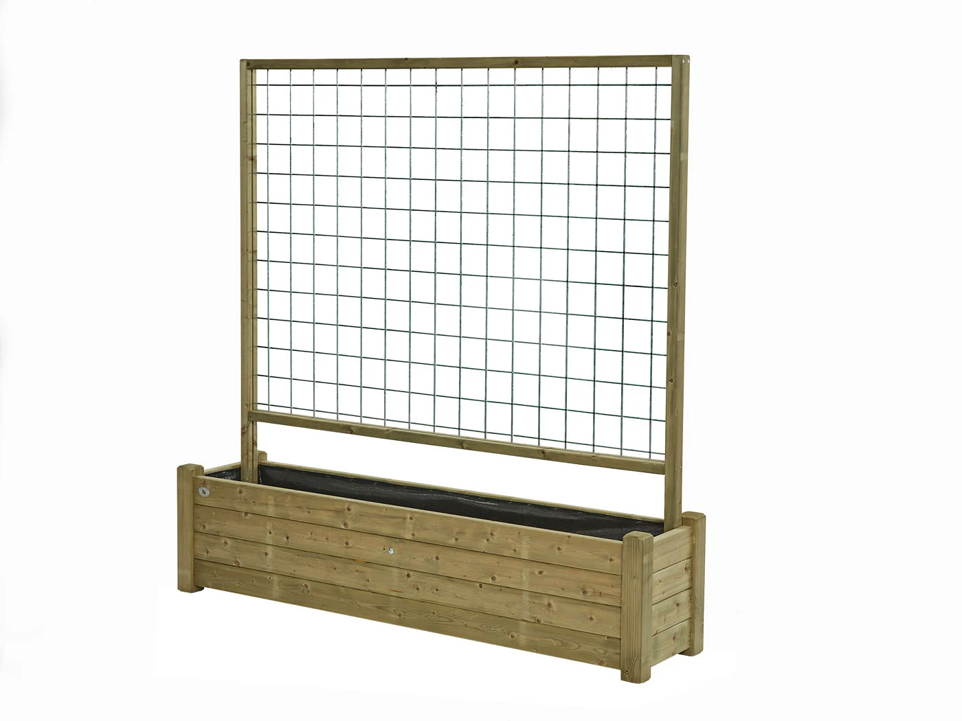 Talen Horst - Bloembak met rek - 1x120x40 cm