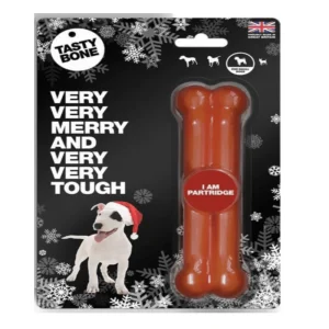 Tasty Bone - Kauwbot - Kerst - Kauwplezier - Patrijs - 15cm