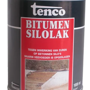 Tenco - Bitumen Silolak - 1 Liter