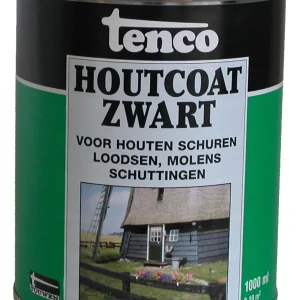 Tenco - Houtcoat - 2.5 Liter - Zwart