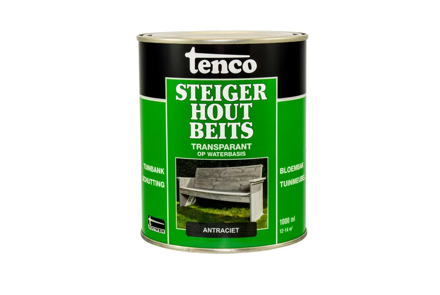 Tenco - Steigerhoutbeits - 1 Liter - Grijs