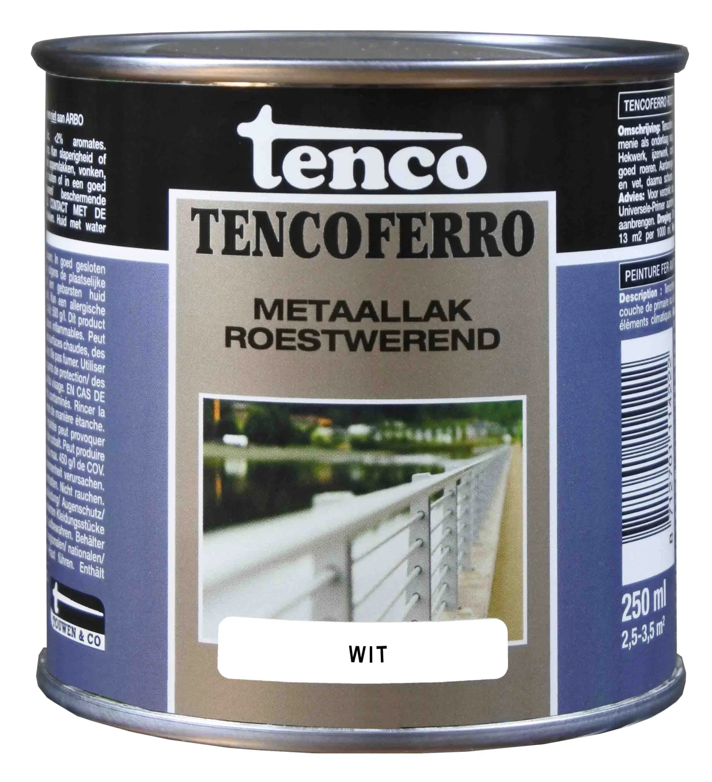 Tenco - Tencoferro 405 - Roestwerende Ijzerverf - 750 Milliliter - Grijs