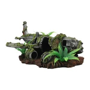 Terra Della Vliegtuigwrak Jungle