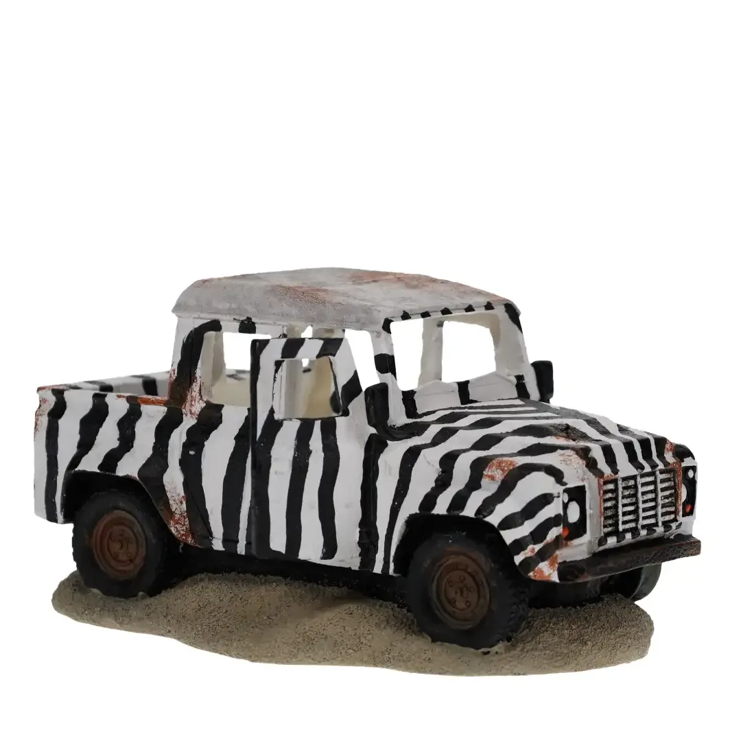 Terrarium Decoratie Safari Auto