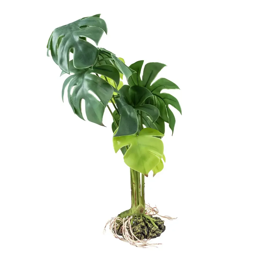 Terrarium Kunstplant Monstera groen - Image 2