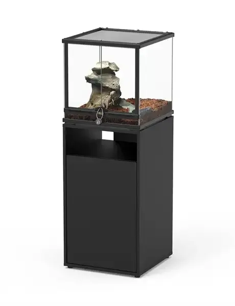 Terrarium Meubel zwart 45 x 45 cm
