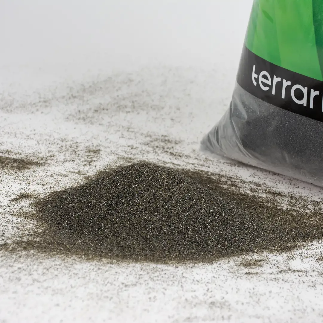 Terrarium Substraat Zand Zwart 12,5 KG