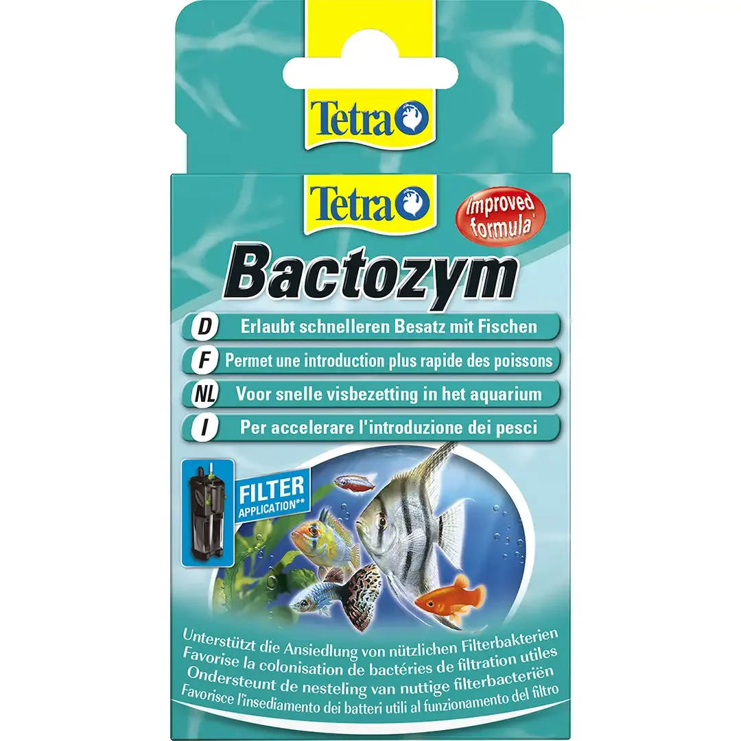 Tetra Bactozym 10 CAPSULES – 3x7x13cm