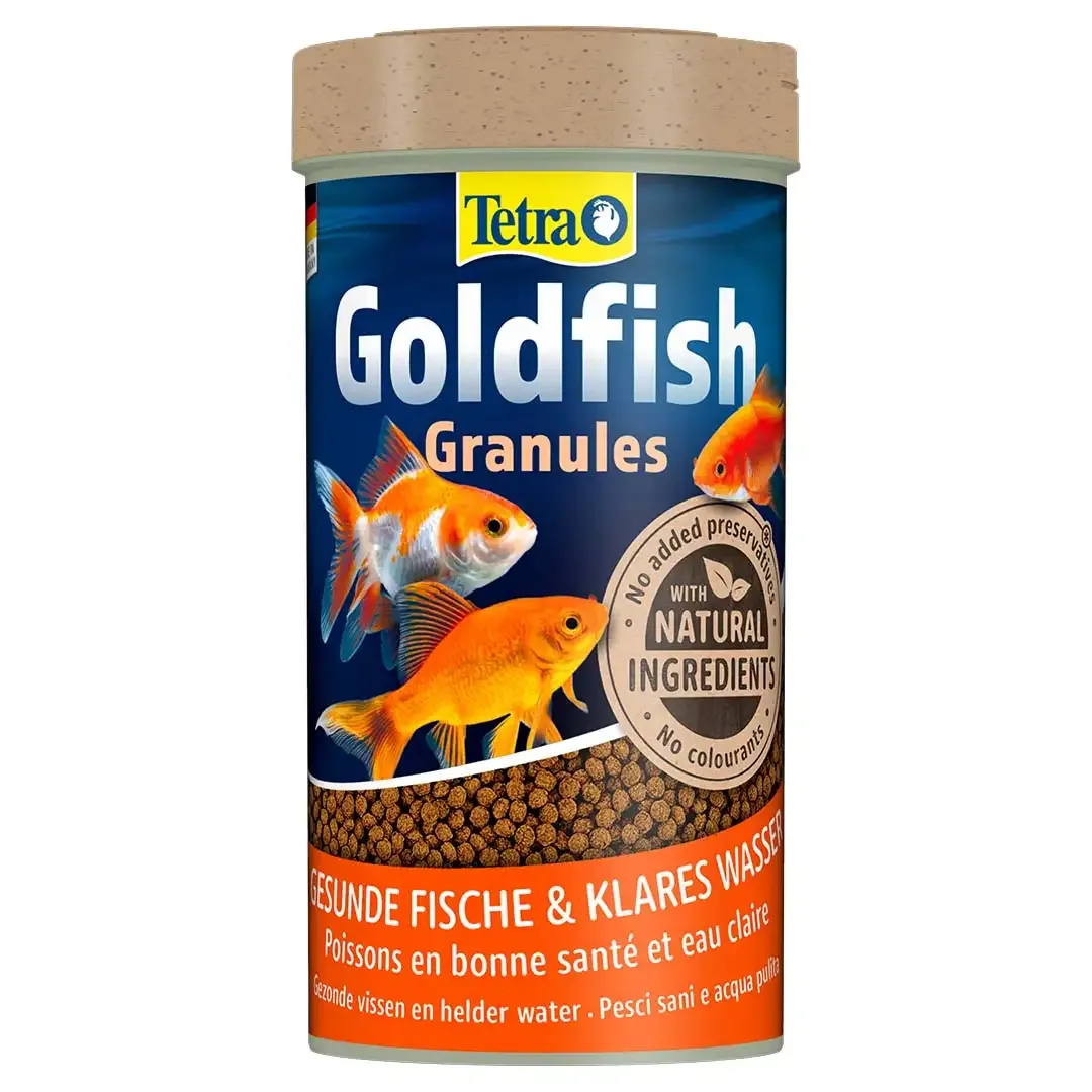 Tetra Goldfish granulaat 250ML – 6x6x11,7cm