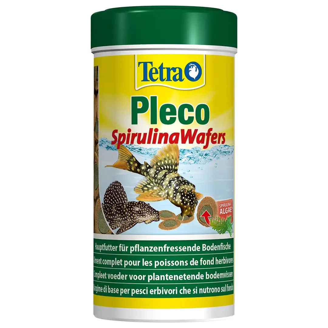 Tetra Pleco spirulina wafers 250ML – 6x6x11,7cm
