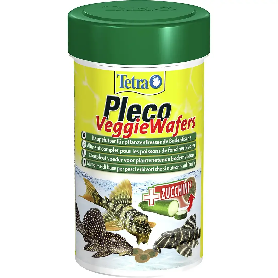 Tetra Pleco veggie wafers 100ML – 4,7×4,7×8,4cm