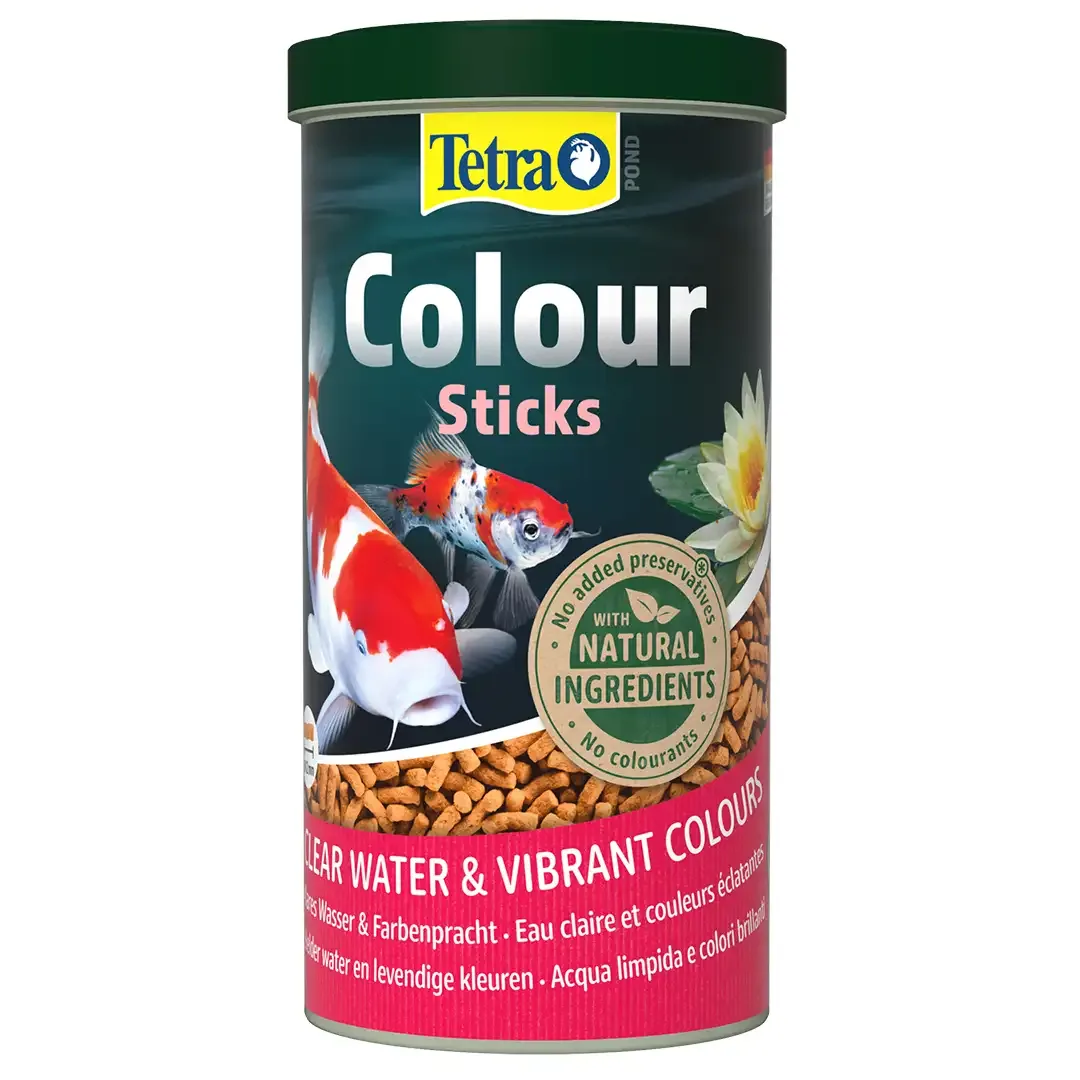 Tetra Pond colour sticks 1L – 9x9x18,5cm