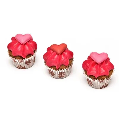 The Barking Bakery I Woof You Valentine Mini Iced Woofins Trio - 100 g - Image 2