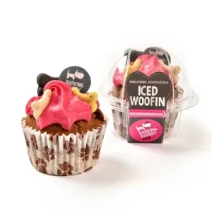 The Barking Bakery Vanilla Woofin met Glazuur - 100 g