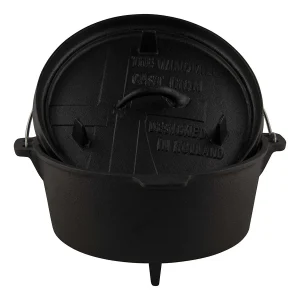 The Windmill Cast Iron Dutch oven 4,5Q 3,8L - Pan - Zwart - Small