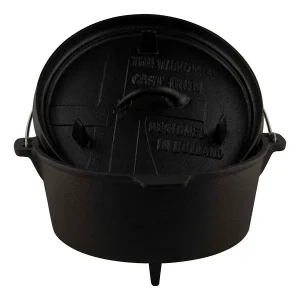 The Windmill Cast Iron Dutch oven 9Q 8,5L - Pan - Zwart - Large
