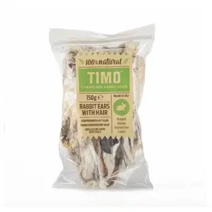 Timo Konijnenoren met haar 150 g Konijn