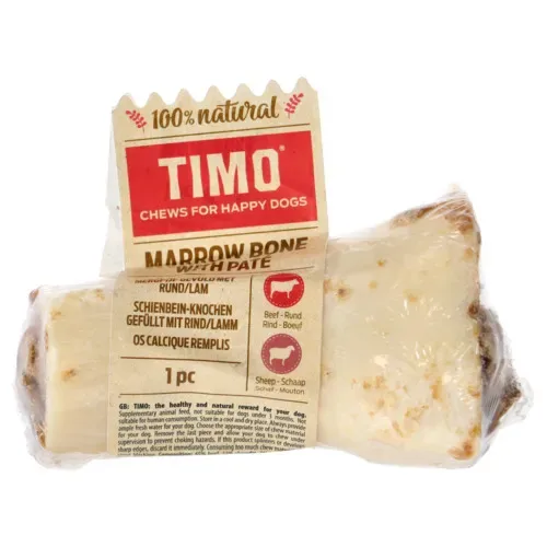 Timo Runderbot calcium gevuld met paté 308 gr rund