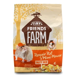 Tiny Friends Farm Reggie Rat - Rattenvoer - 2.5 Kilogram