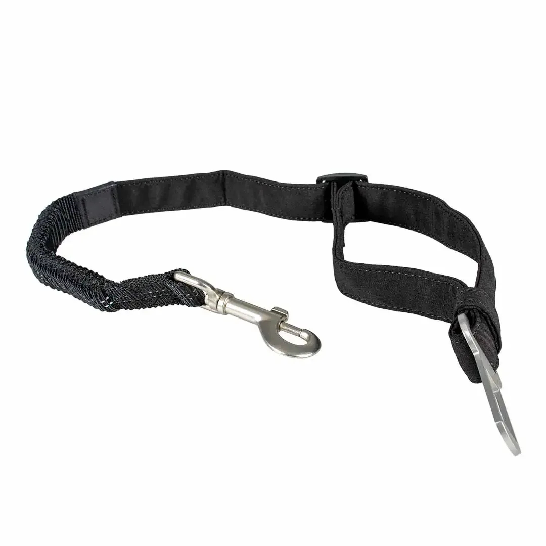 Trail 2-in-1 veiligheidsgordel 85×2,5x2cm zwart