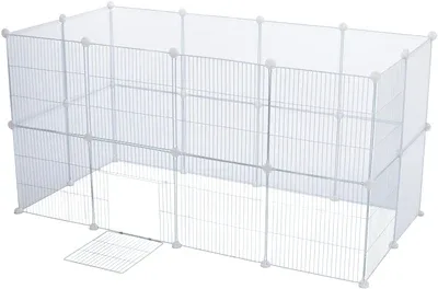 Trixie 4 Uitbreidingspanelen voor 62460 Metaal 35x35 cm - Wit - Image 2