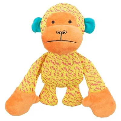 Trixie Aap Stof - Geel