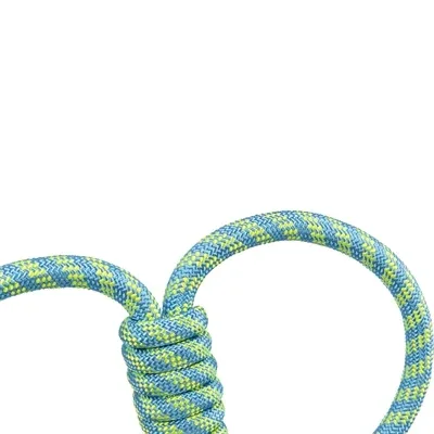 Trixie Aquatoy Touw Trekspeeltje Ringen Polyester Geel / Groen 42 Cm 3 St - Image 2
