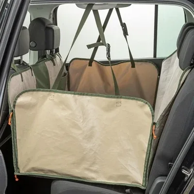Trixie Autobeschermdeken Met Omkeerbare Hoes Olijfgroen / Beige 161X210 Cm - Image 2