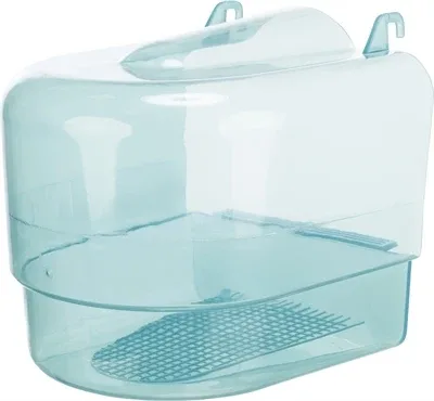 Trixie Badhuis Halfrond Transparant 17x15x16 cm 3 St - Blauw - Image 2