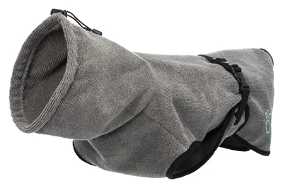 Trixie Badjas Hond Badstof 30 cm - Grijs - Image 2