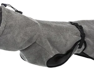 Trixie Badjas Hond Badstof 50 cm - Grijs