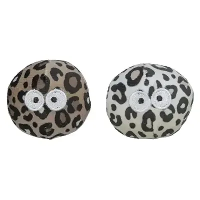 Trixie Bal Met Ogen Panterprint Met Kattenkruid / Catnip Assorti 5,5 cm 2 St - Image 2