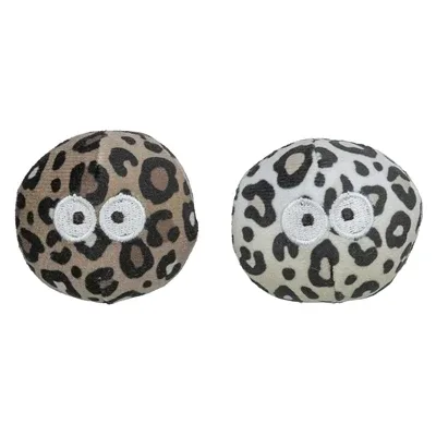 Trixie Bal met Ogen Panterprint met Kattenkruid Catnip - Assorti - Image 2