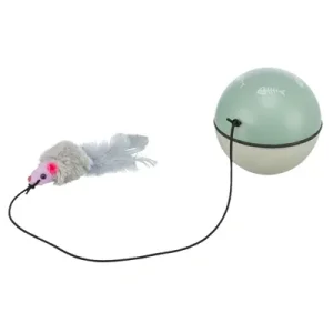 Trixie Bal Turbinio met Motor en Muis 9x9x9 cm - Assorti