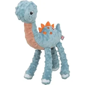 Trixie Be Eco Dinosaurus Gerecycled Pluche - Blauw