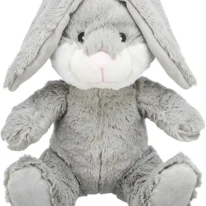 Trixie Be Eco Haas Evan Pluche Gerecycled 25 cm 2st - Grijs